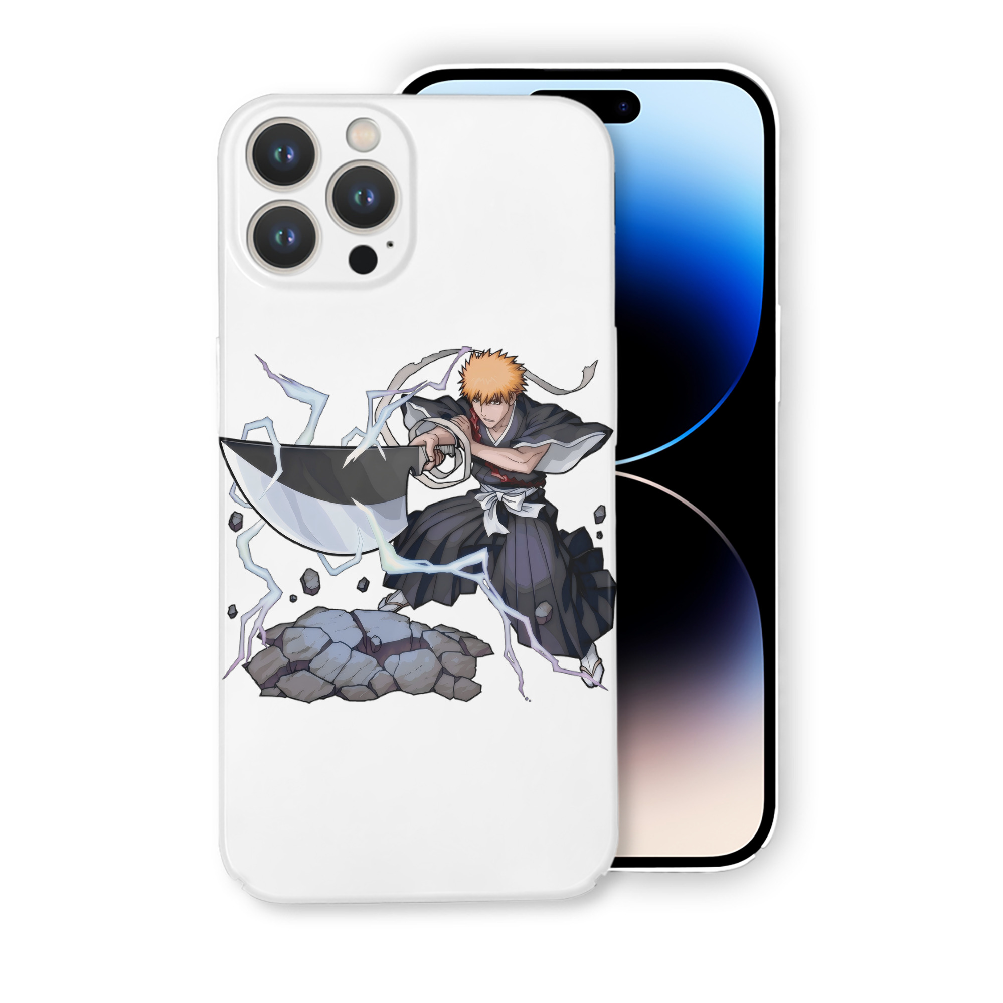 ブリーチ 黒崎一護（くろさき いちご）BLEACH Kurosaki Ichigo 【iPhone 14シリーズ対応】ハードケース